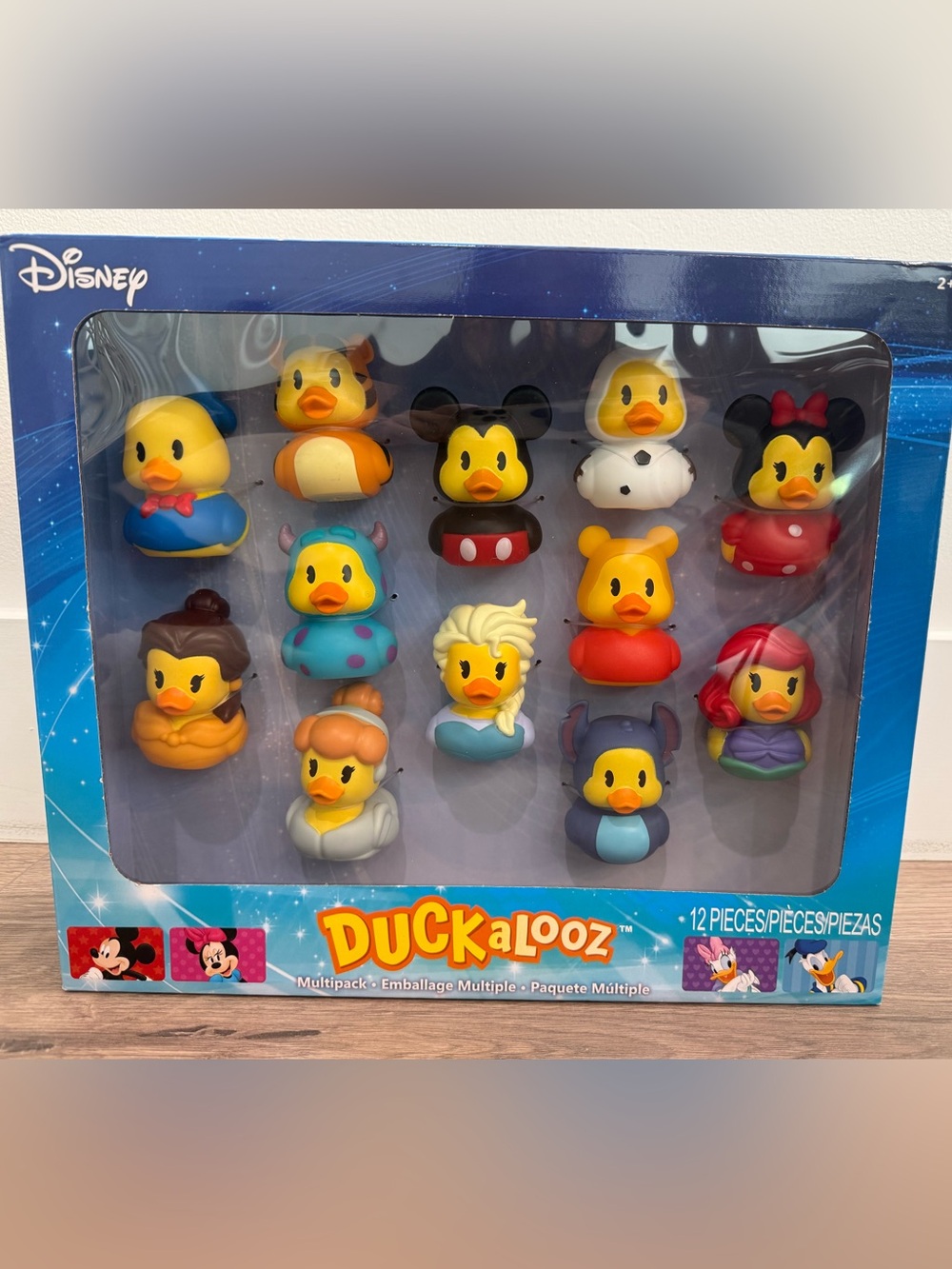 Disney DUCKalooz 12-Piece Multicolor Character Duck Toy Set